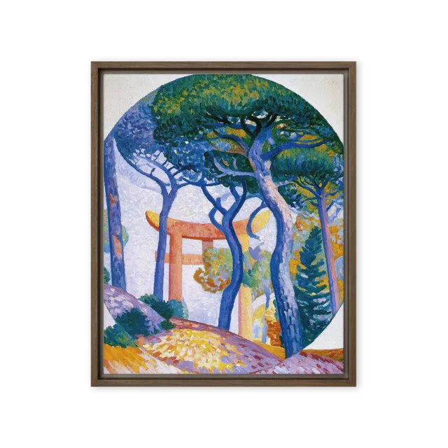 Torii Gate Among Pines | Art Print