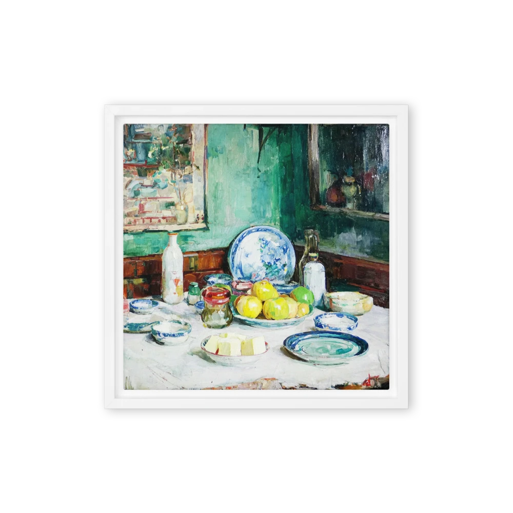 Green Room Still Life | Art Print