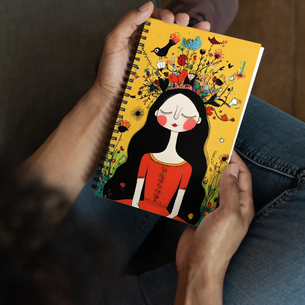 Blooming Mindscape 
 Spiral Notebook | 140 pages