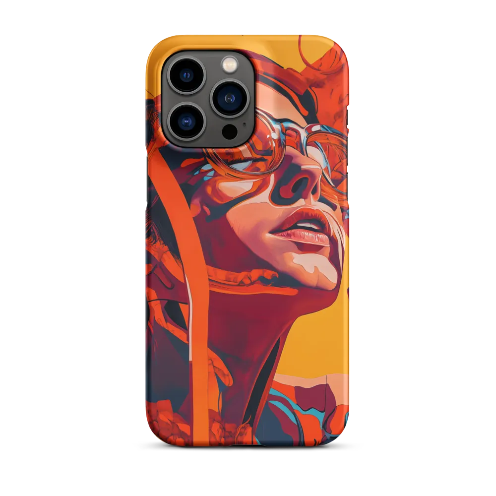 Female Portrait in Pop Art Style | Phone Case
