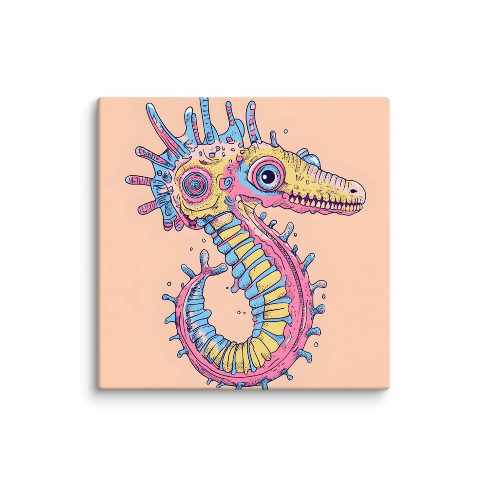 The Psychedelic Seahorse 
 Canvas | 37″x 37″
