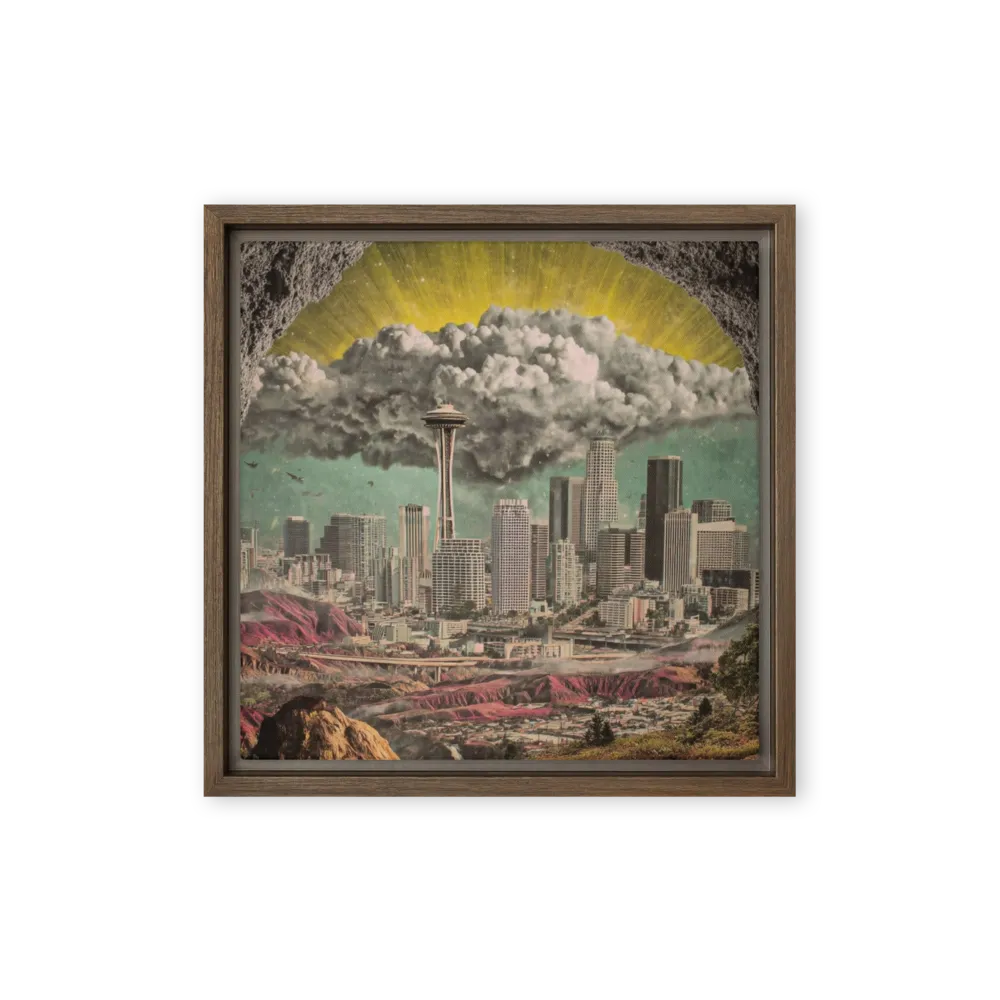 City Beyond the Cave | Art Print