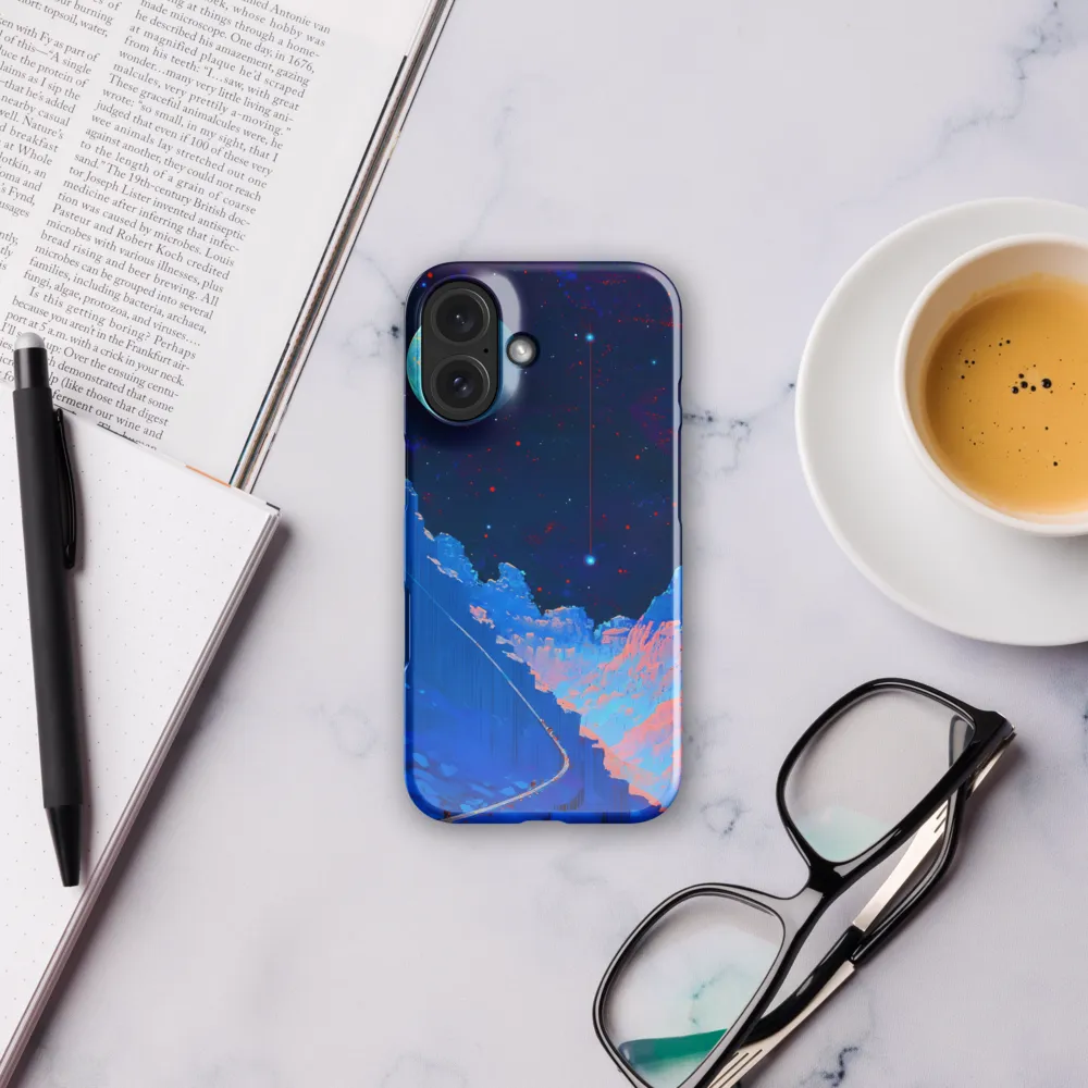Cosmic Mountain Trek 
 iPhone 16 Pro | Tough Case