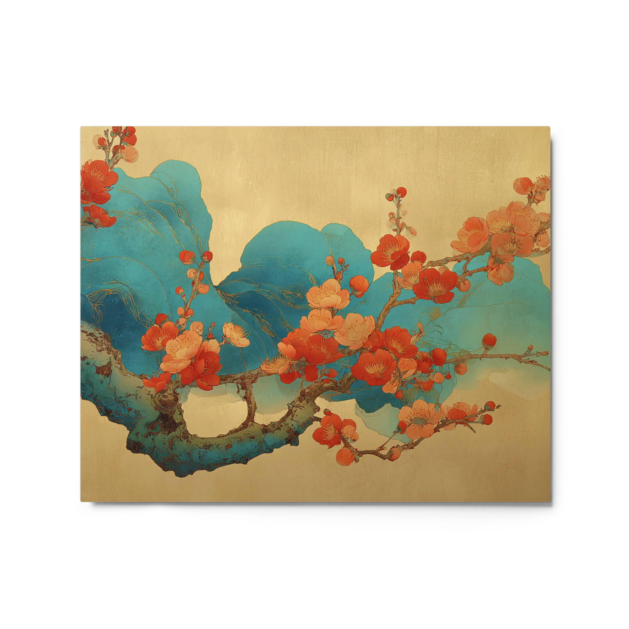 Golden Plum Blossom
