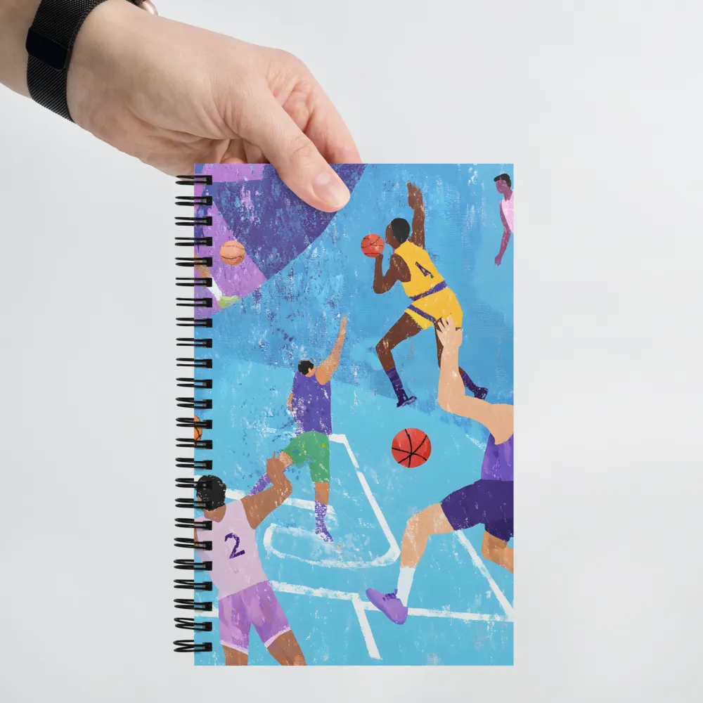 Dynamic Basketball Play 
 Spiral Notebook | 140 pages