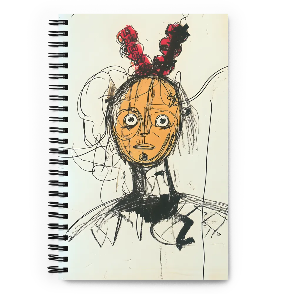 Enigmatic Figure 
 Spiral Notebook | 140 pages