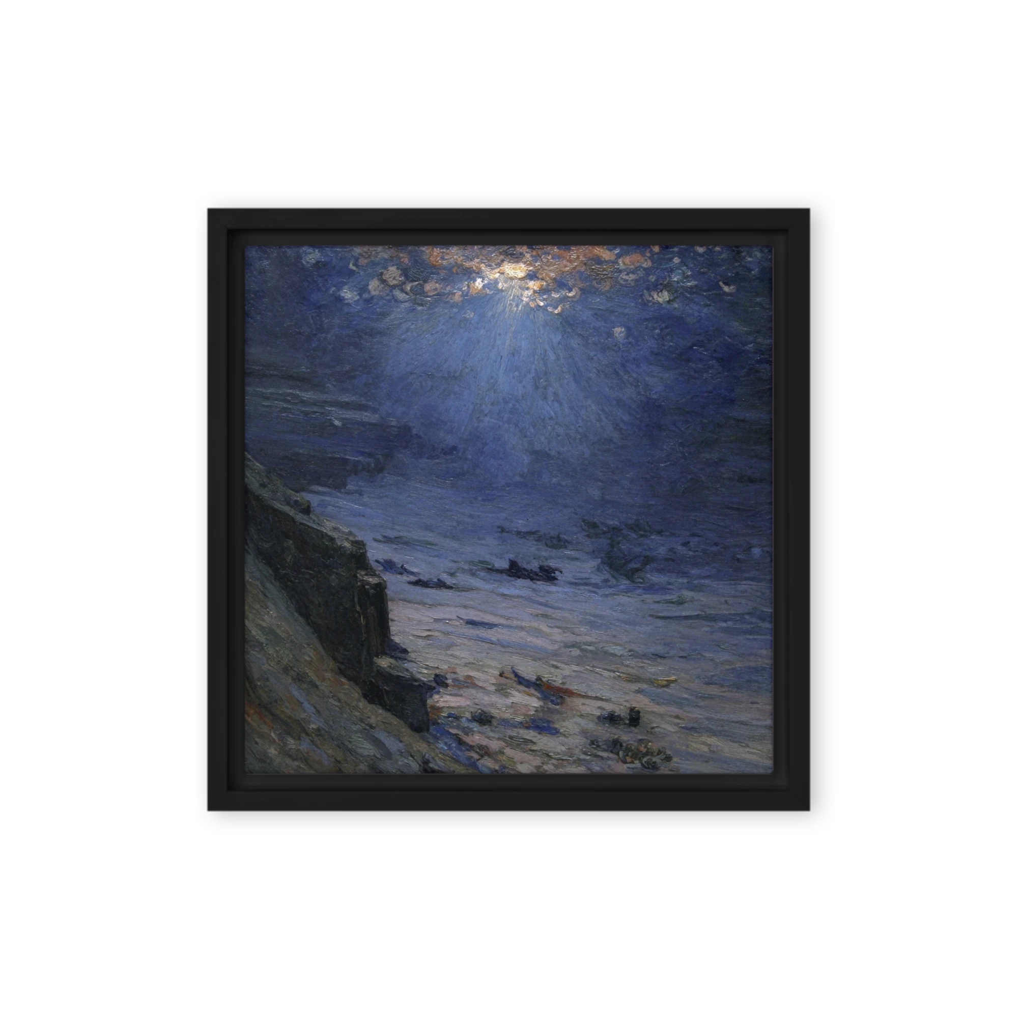 Light Above the Dark Sea | Art Print