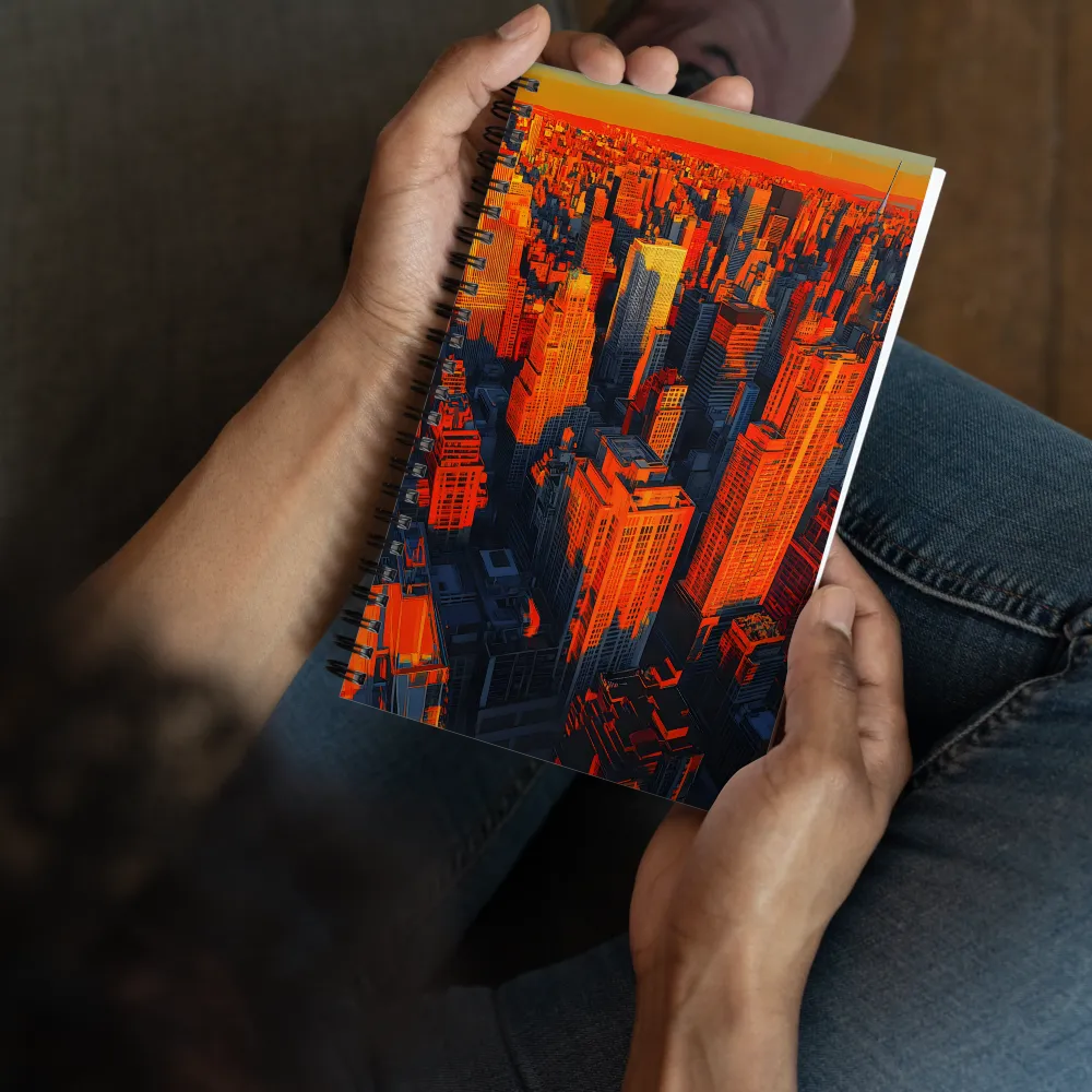Urban Glow 
 Spiral Notebook | 140 pages