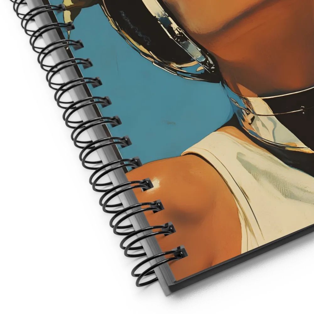 Gazing Towards Tomorrow 
 Spiral Notebook | 140 pages