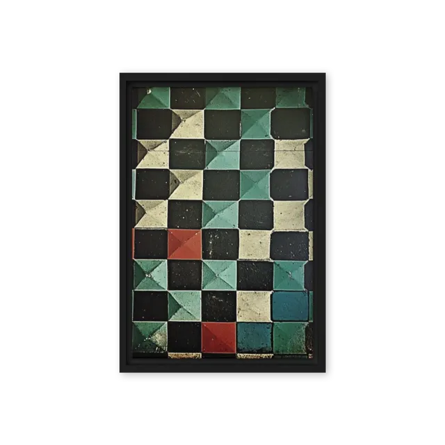 Pyramidal Tile Geometry | Art Print