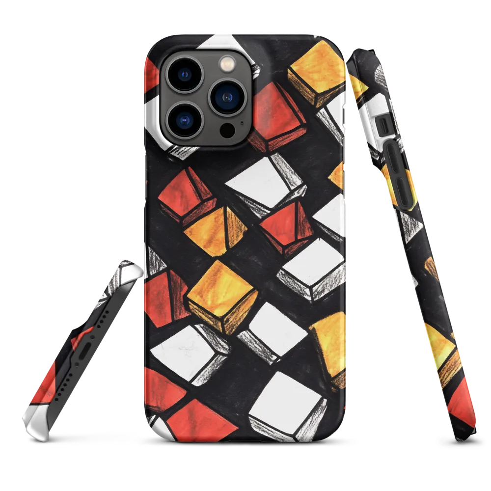 Abstract Design of Cubes | Phone Case