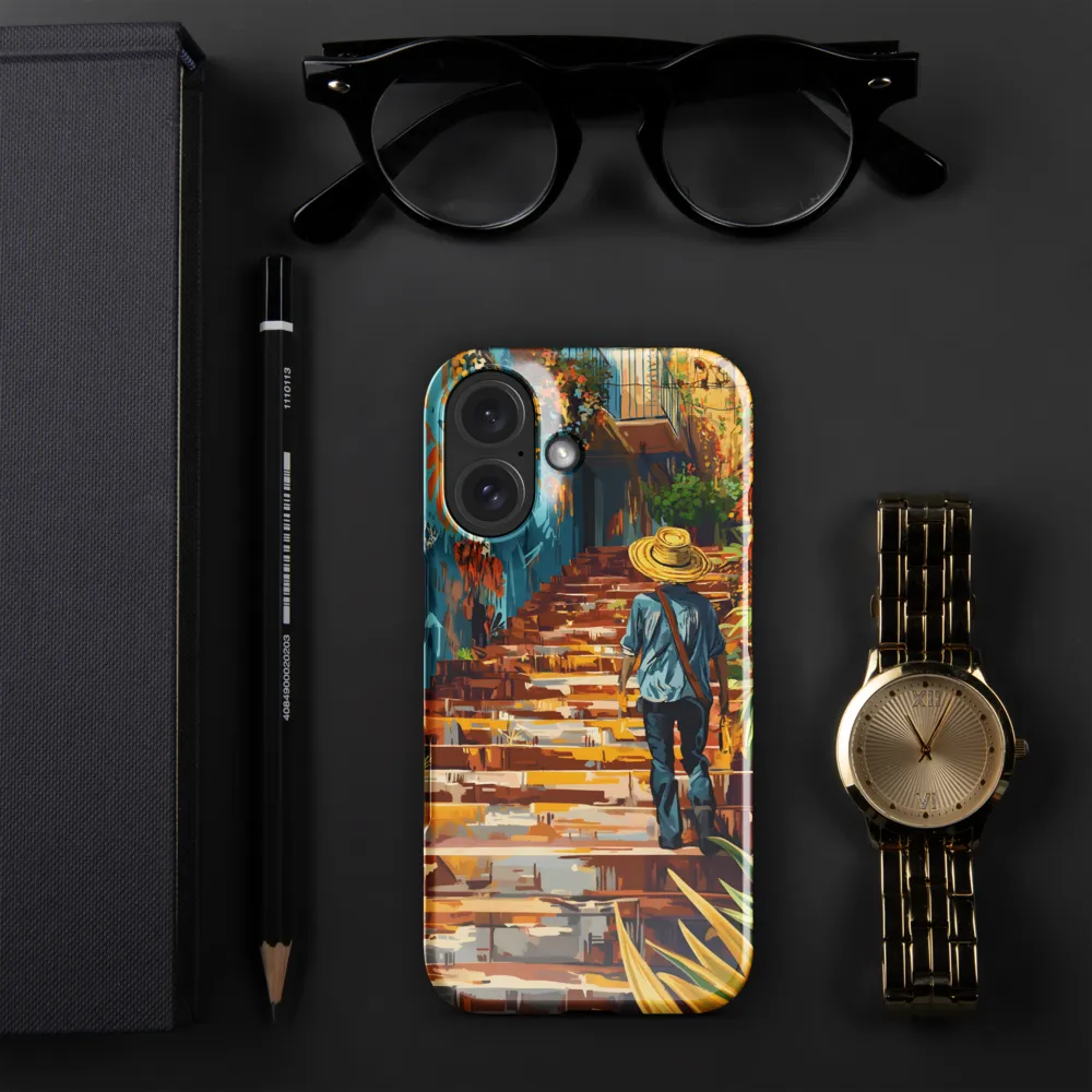 Ascending the Vibrant Steps 
 Samsung Galaxy S24 Plus | Tough Case