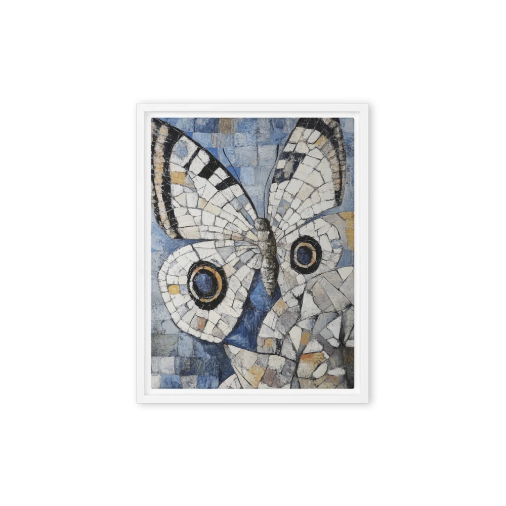 Textured Butterfly Mosaic | Art Print