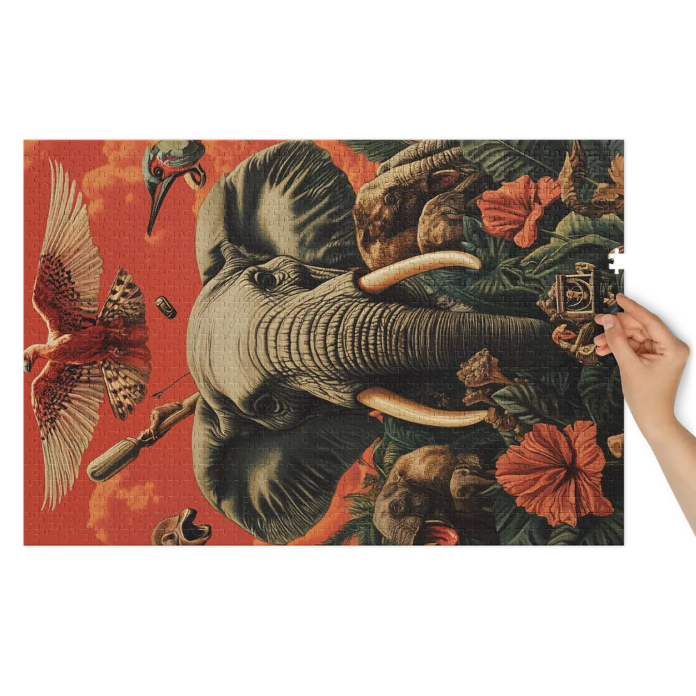 Guardians of the Canopy 
 Jigsaw Puzzle in Tin Box