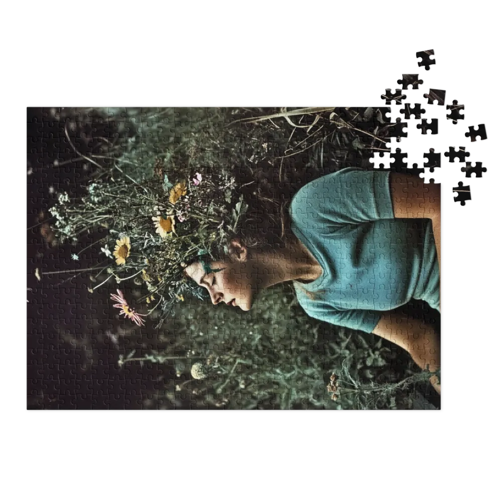 Floral Reverie 
 Jigsaw Puzzle in Tin Box