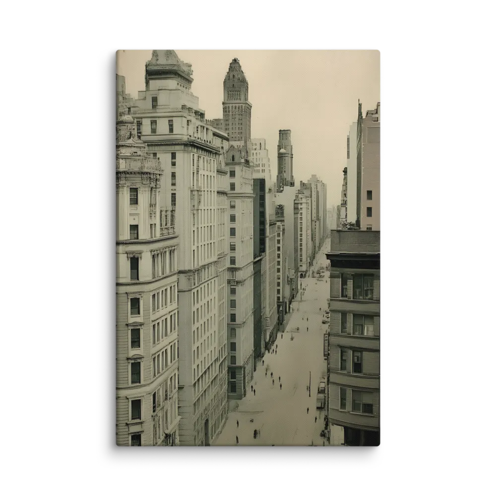 Echoes of the Urban Past 
 Canvas | 32″x 48″