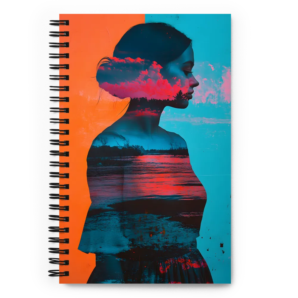 Inner Landscape Echoes 
 Spiral Notebook | 140 pages