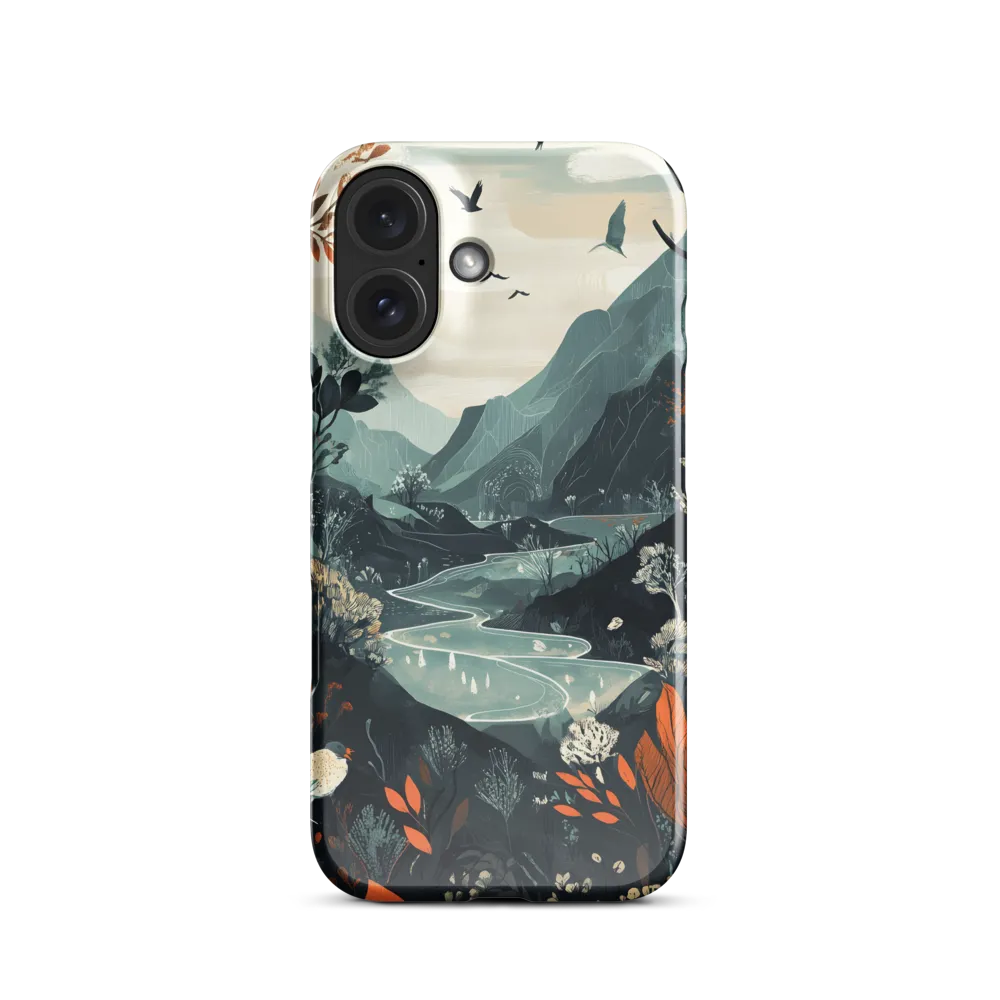 Stylized River Valley 
 Samsung Galaxy S21 Plus | Snap Case