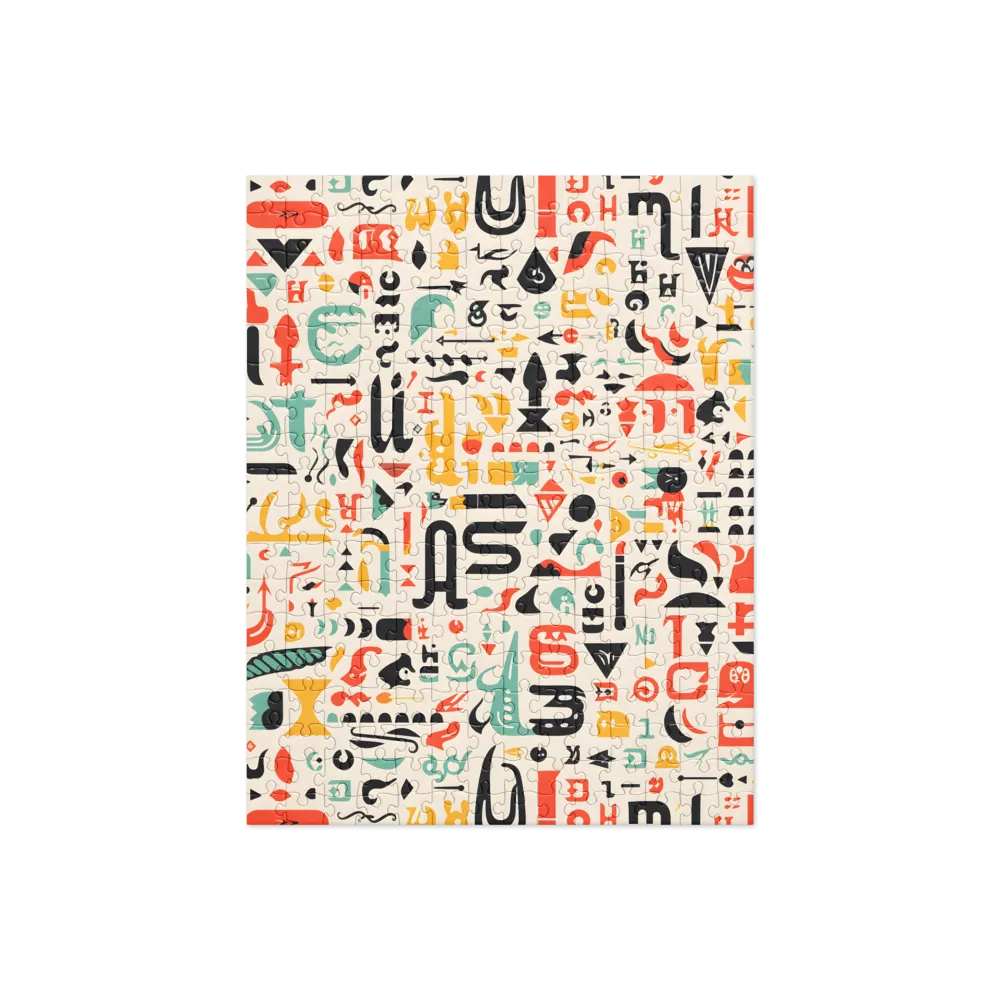 Dynamic Memphis Shapes 
 Jigsaw Puzzle
