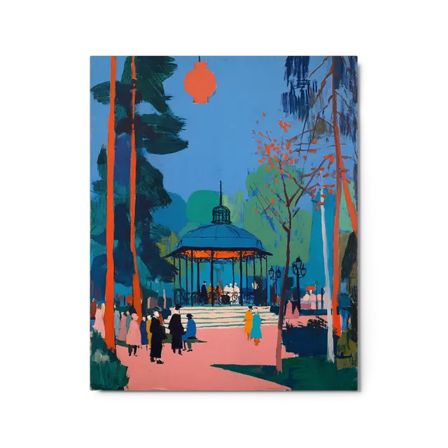 Evening at the Gazebo | Art Print
