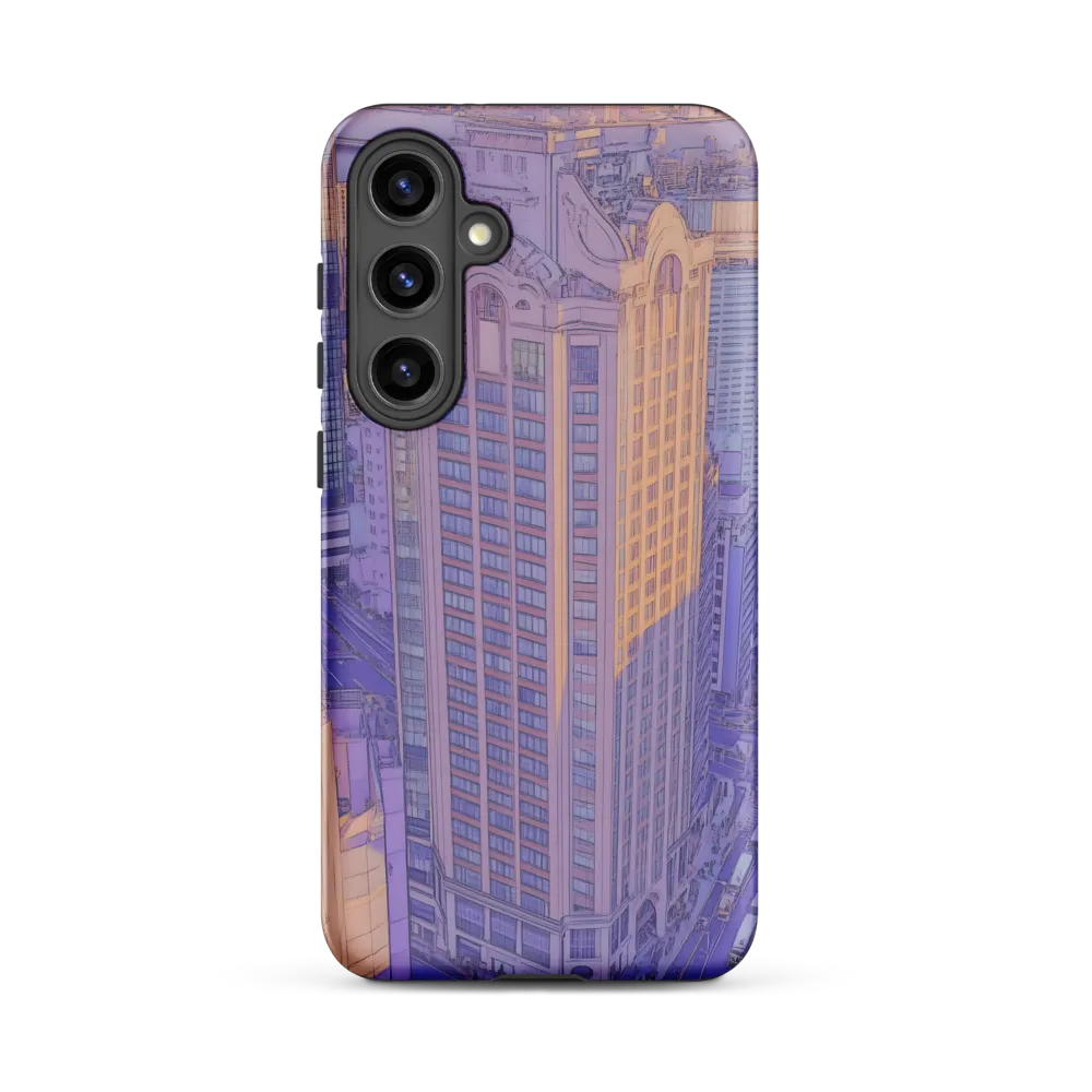 Cityscape Building in Purple Pastel | Phone Case