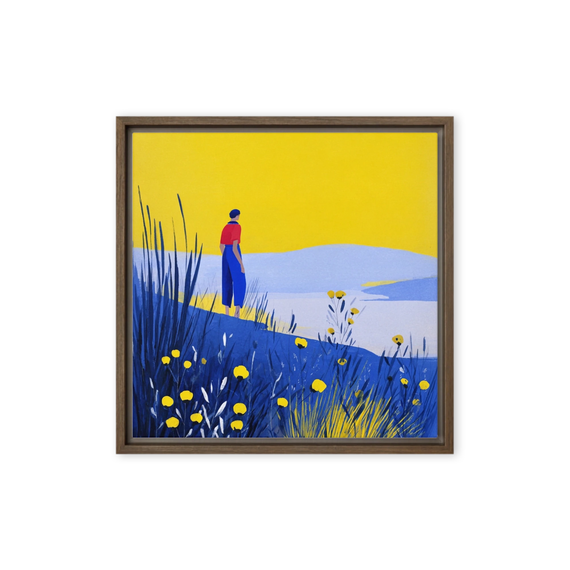 Yellow Sky Horizon