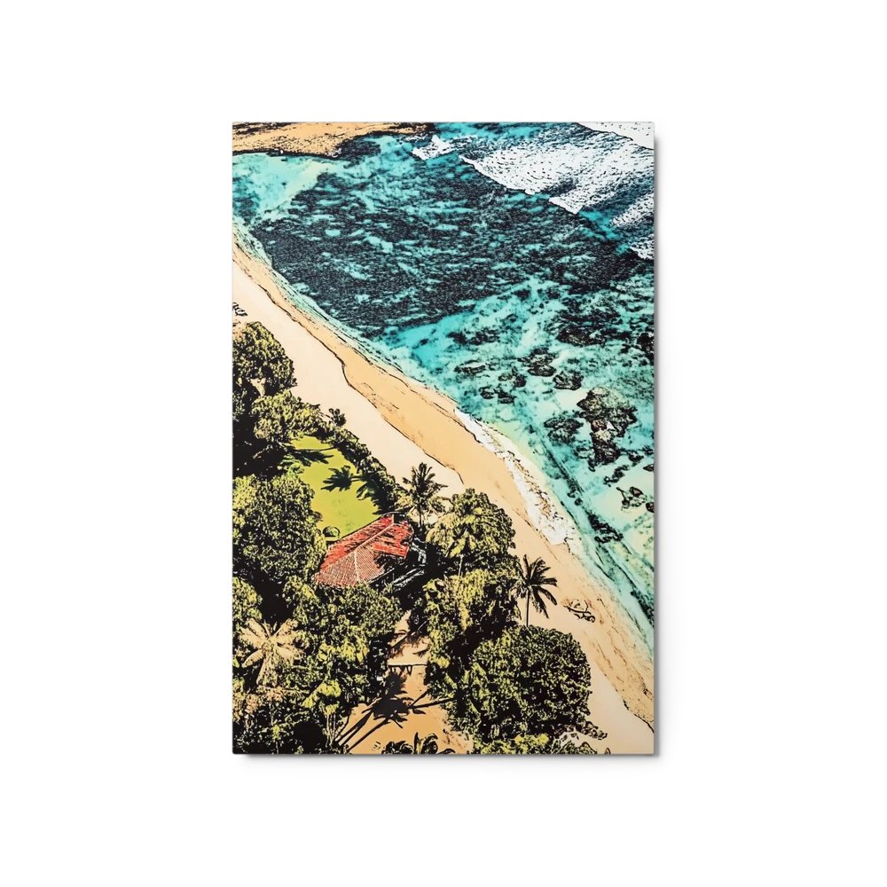 Tropical Shoreline Vista | Art Print