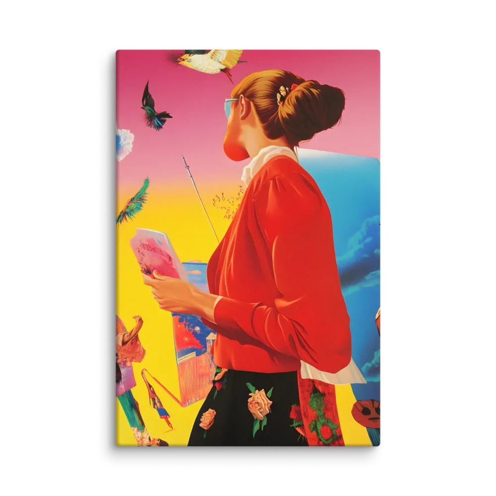 Woman in a Dreamscape 
 Canvas | 32″x 48″
