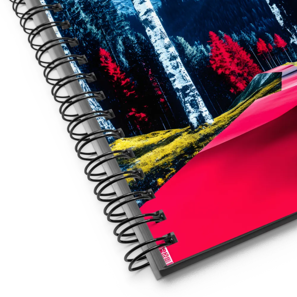 Surreal Forest Path 
 Spiral Notebook | 140 pages