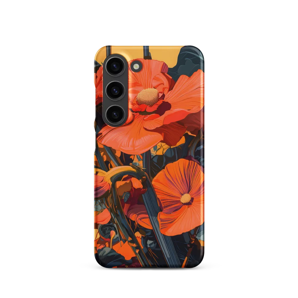 Vibrant Poppy Bloom | Phone Case