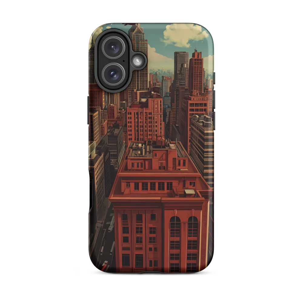 Urban Cityscape with Skyscrapers | Phone Case