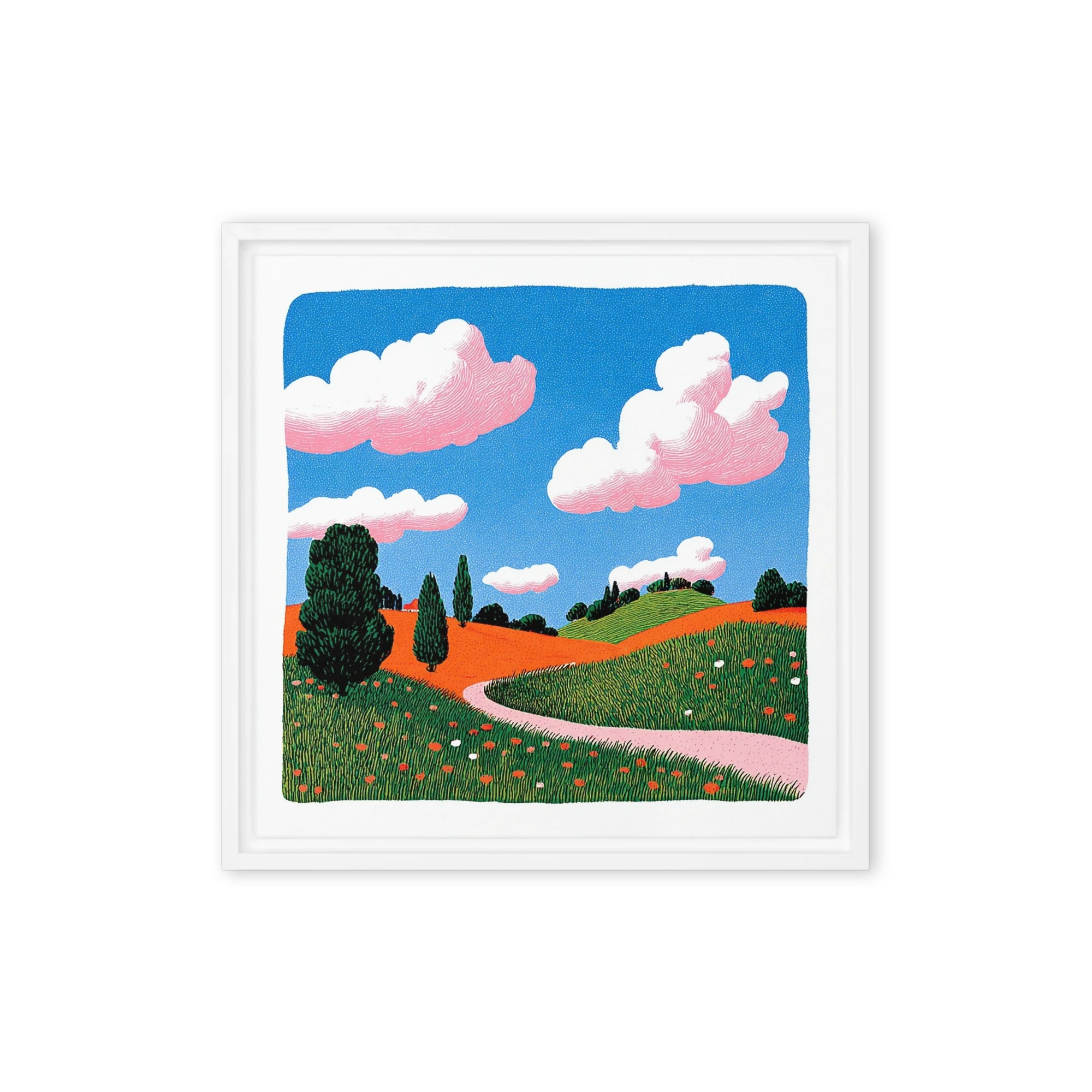 Tuscan Rolling Hills | Art Print