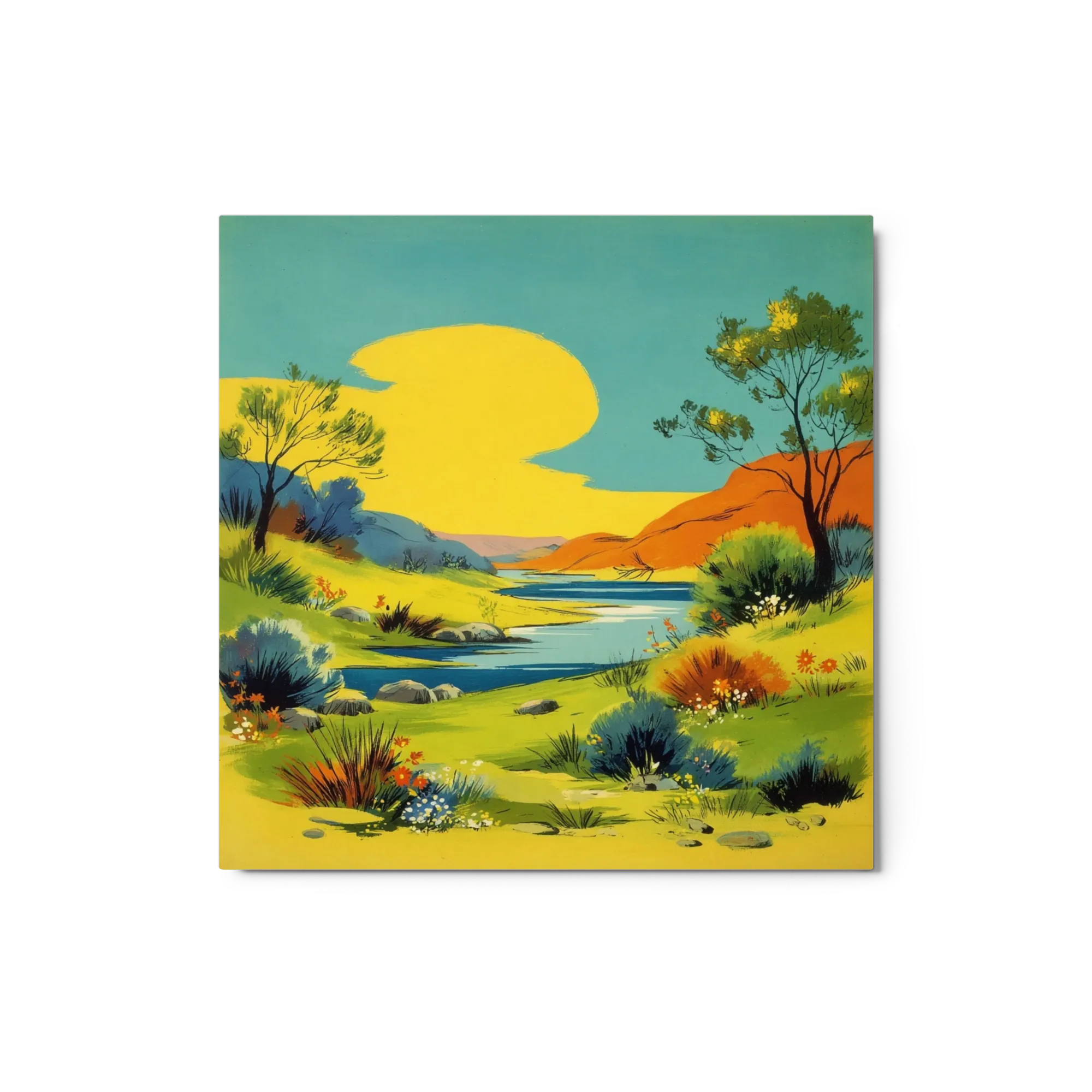 Sunny River Bend