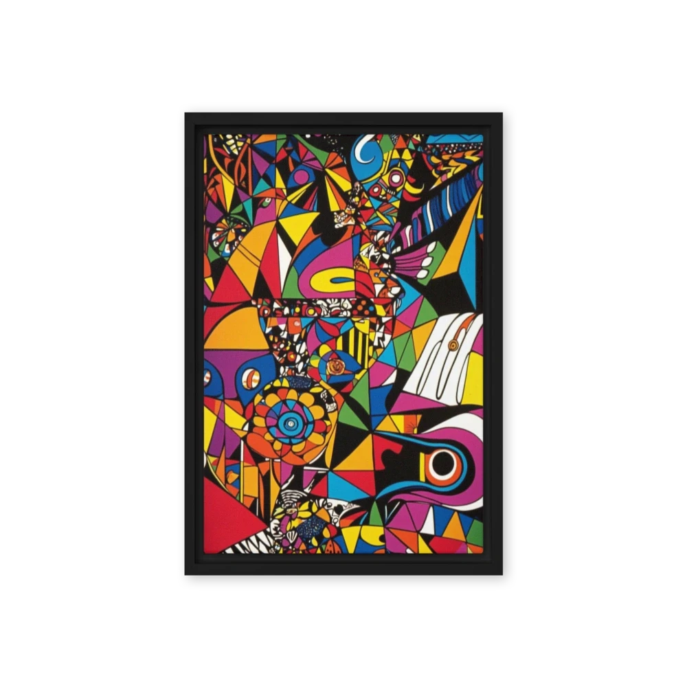 Vibrant Abstract Geometric Design