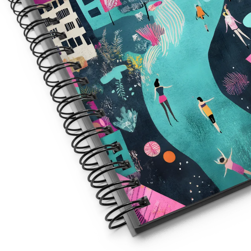 Whimsical Journey Through a Vibrant Landscape
