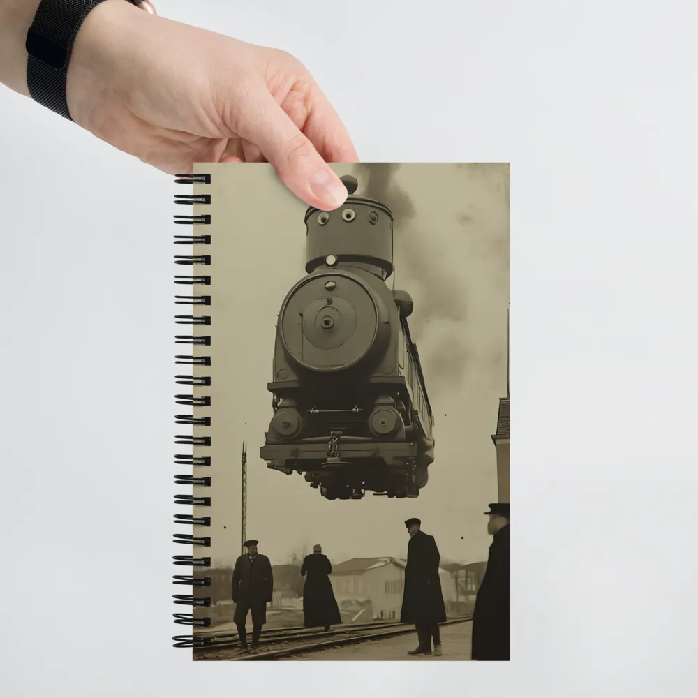 The Levitation of Locomotive No. 7 
 Spiral Notebook | 140 pages