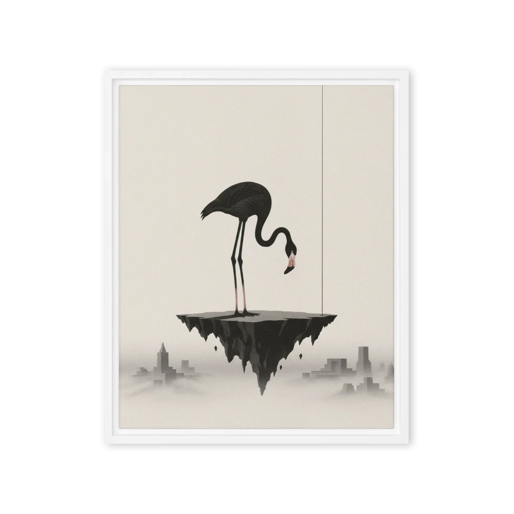 Floating Flamingo