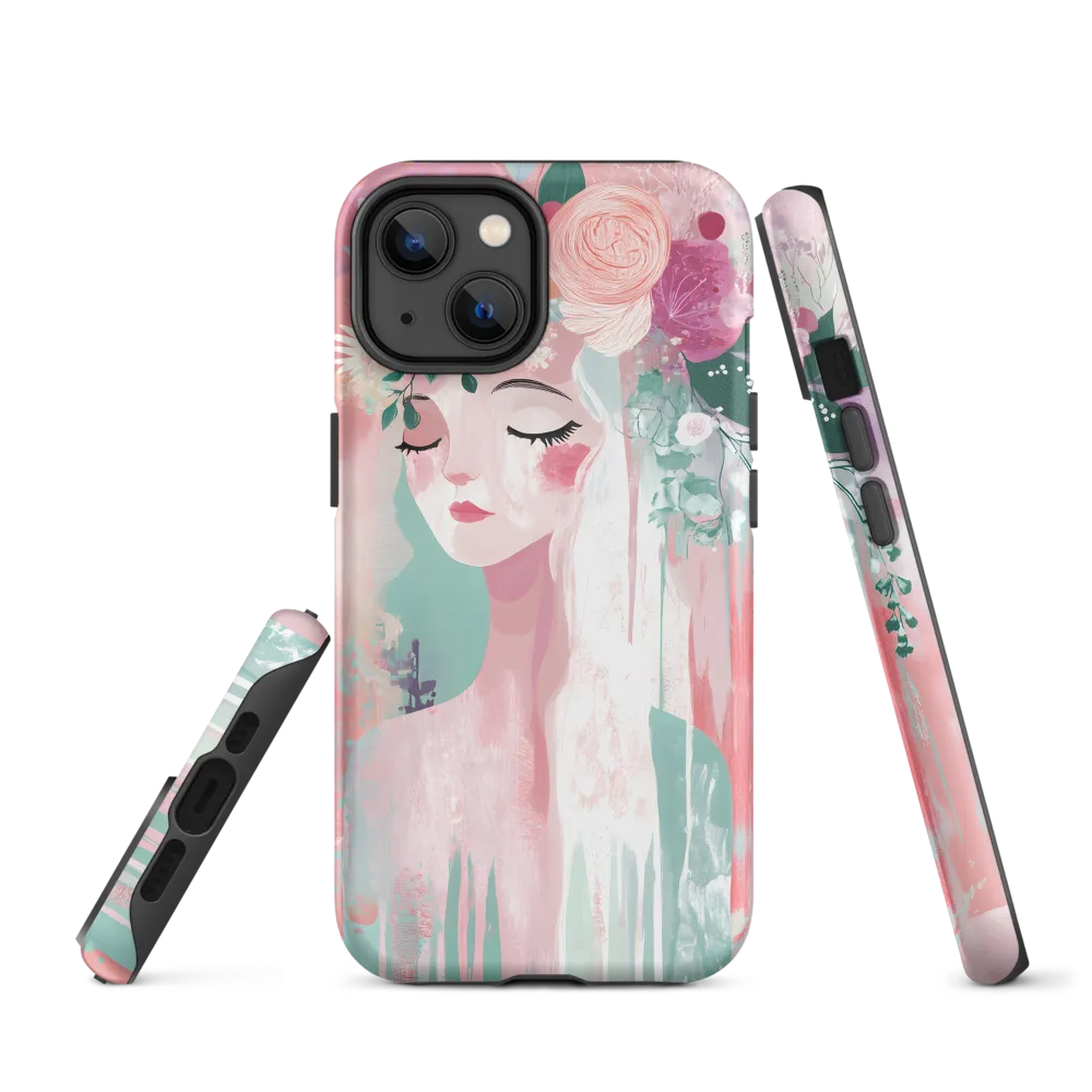 Floral Crown Woman | Phone Case