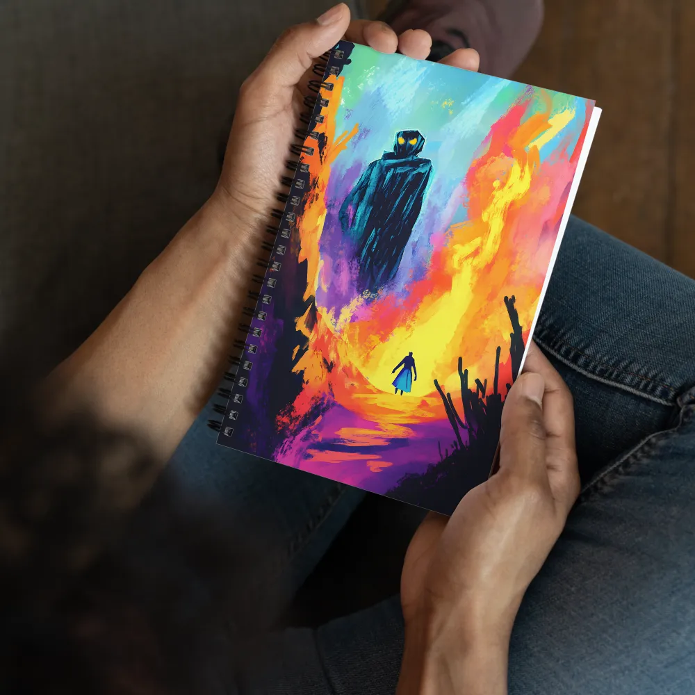 The Hooded Guardian 
 Spiral Notebook | 140 pages
