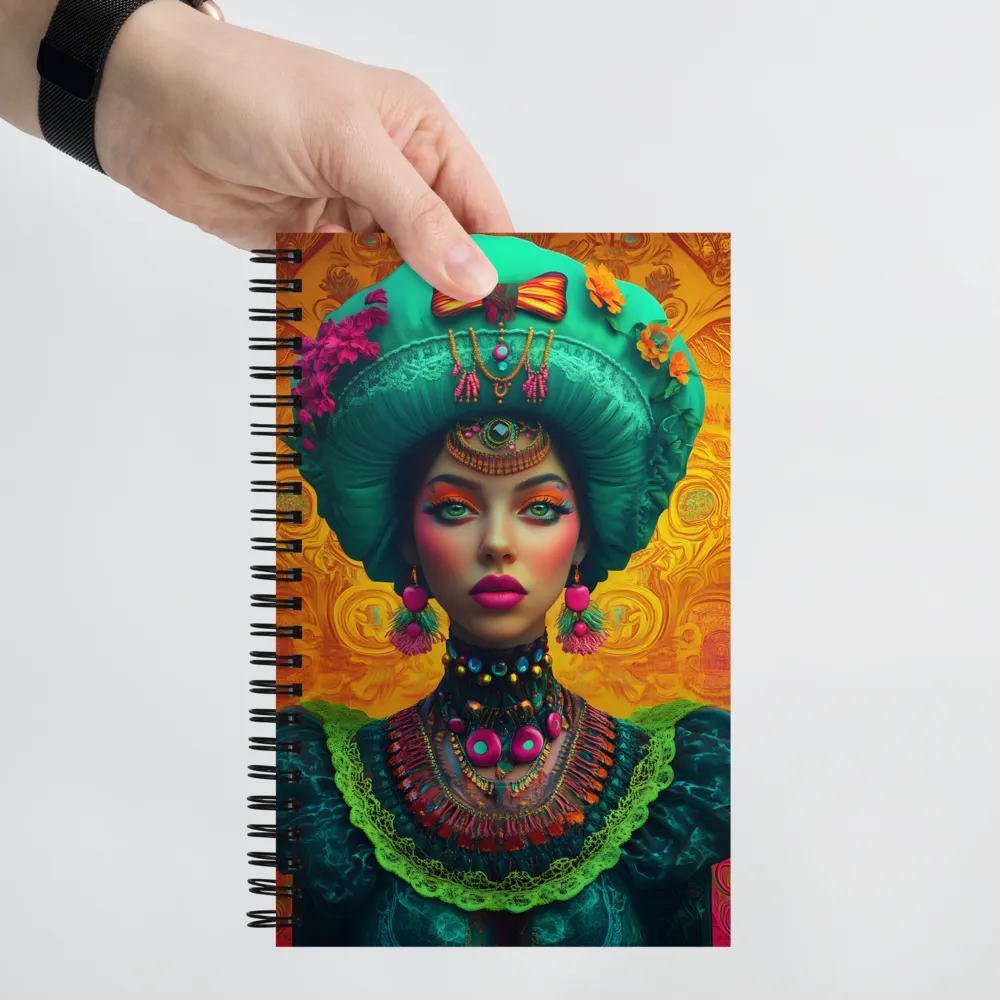 Emerald Enchantress 
 Spiral Notebook | 140 pages