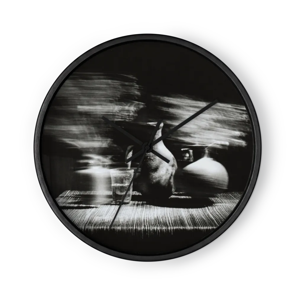 Ethereal Motion Still Life | Wall Clock