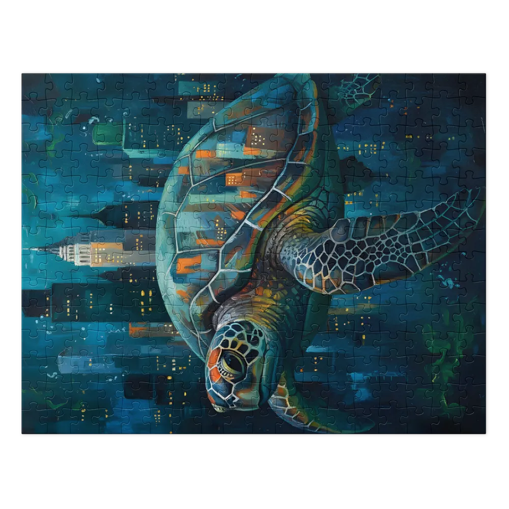 Urban Sea Turtle | Jigsaw Puzzles