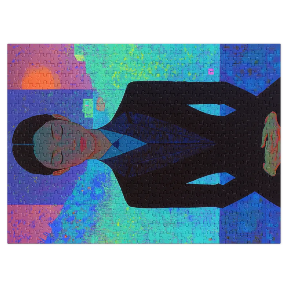 Tela Urbana Meditativa 
 Puzzle em caixa de metal
