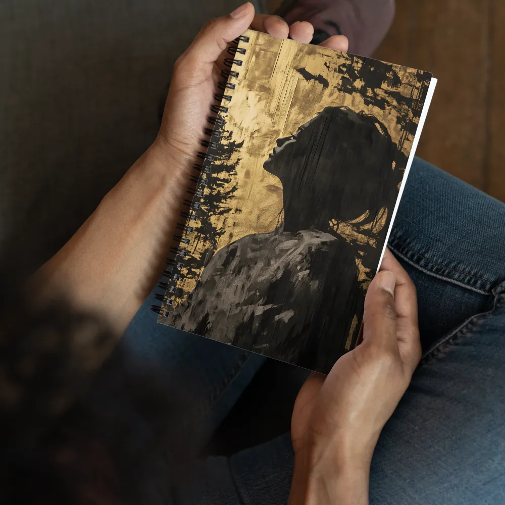 Golden Gaze 
 Spiral Notebook | 140 pages