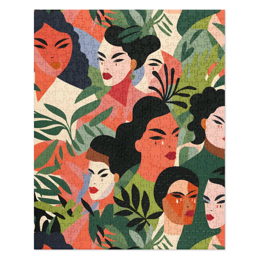 Harmony of Nature and Femininity
