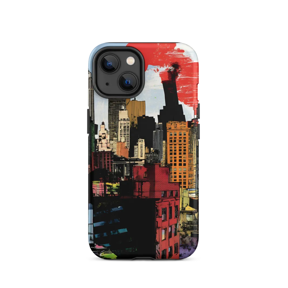 Vibrant Urban Cityscape | Phone Case