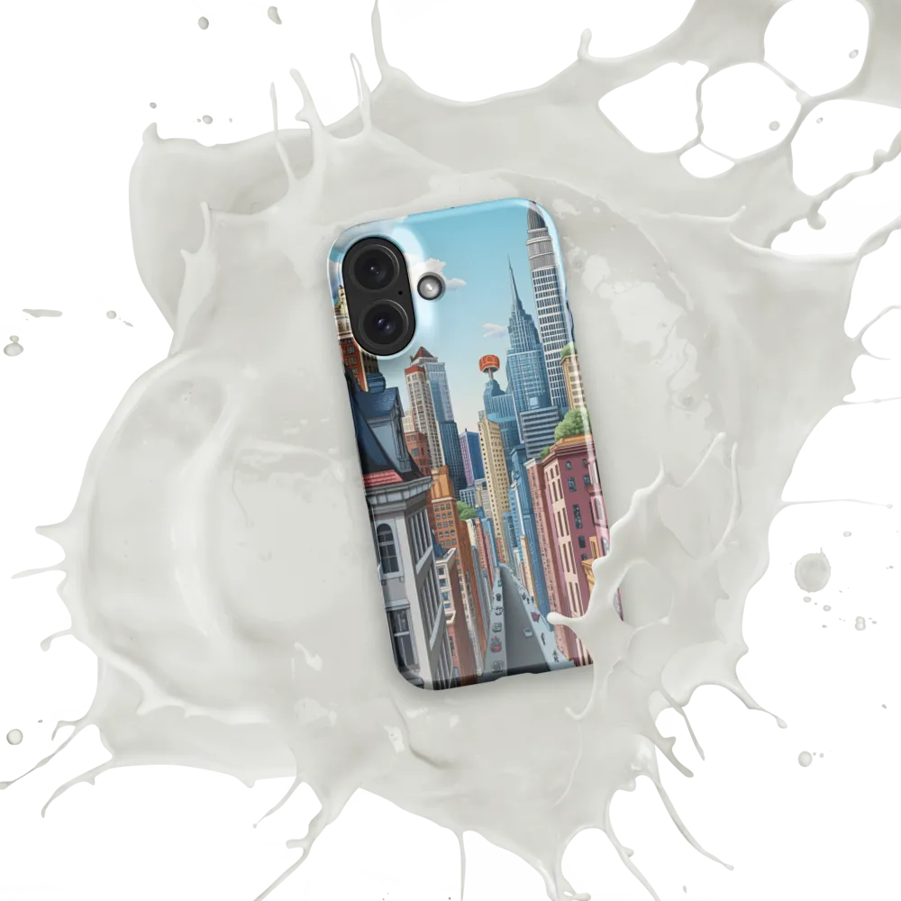 Colorful Cityscape Perspective 
 iPhone 17 Air | MagSafe® Tough Case