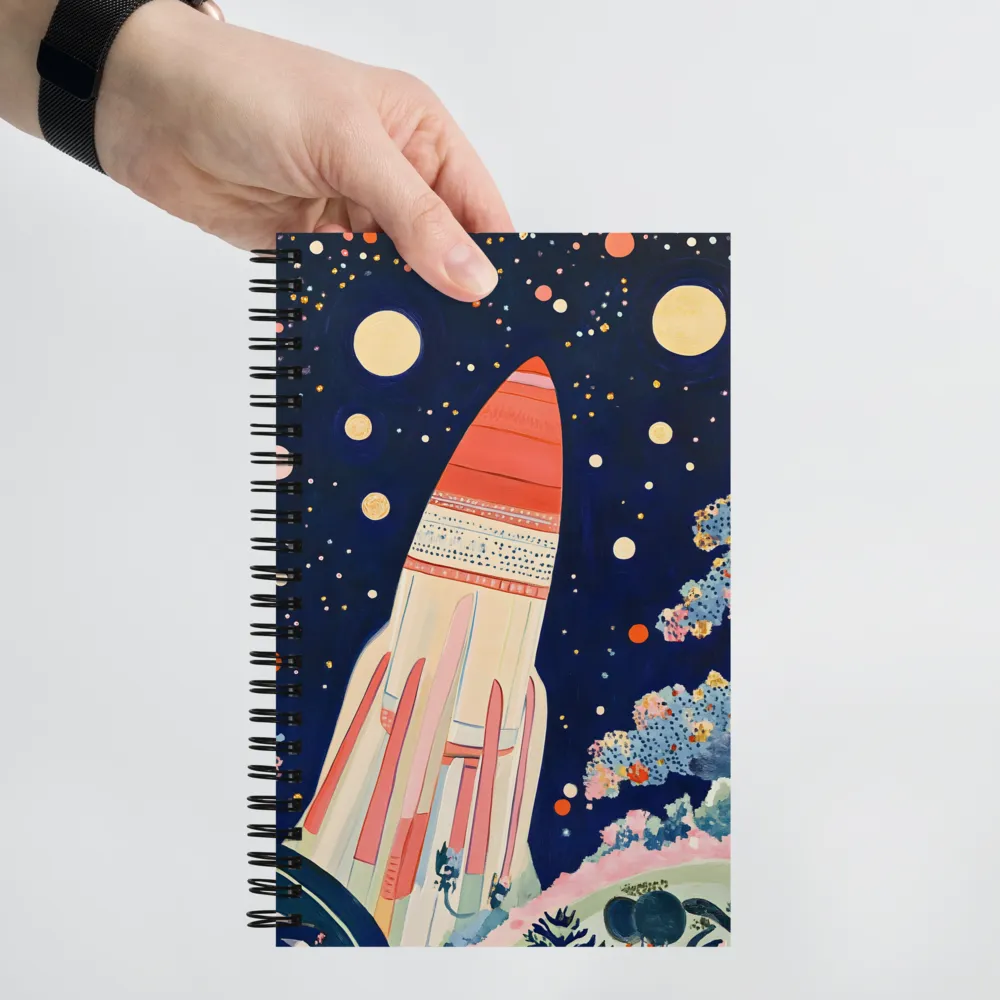 Cosmic Ascent 
 Spiral Notebook | 140 pages