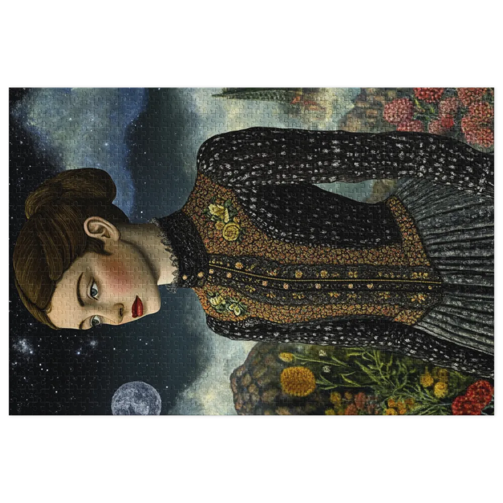 Sonho Celestial Vitoriano 
 Puzzle em caixa de metal