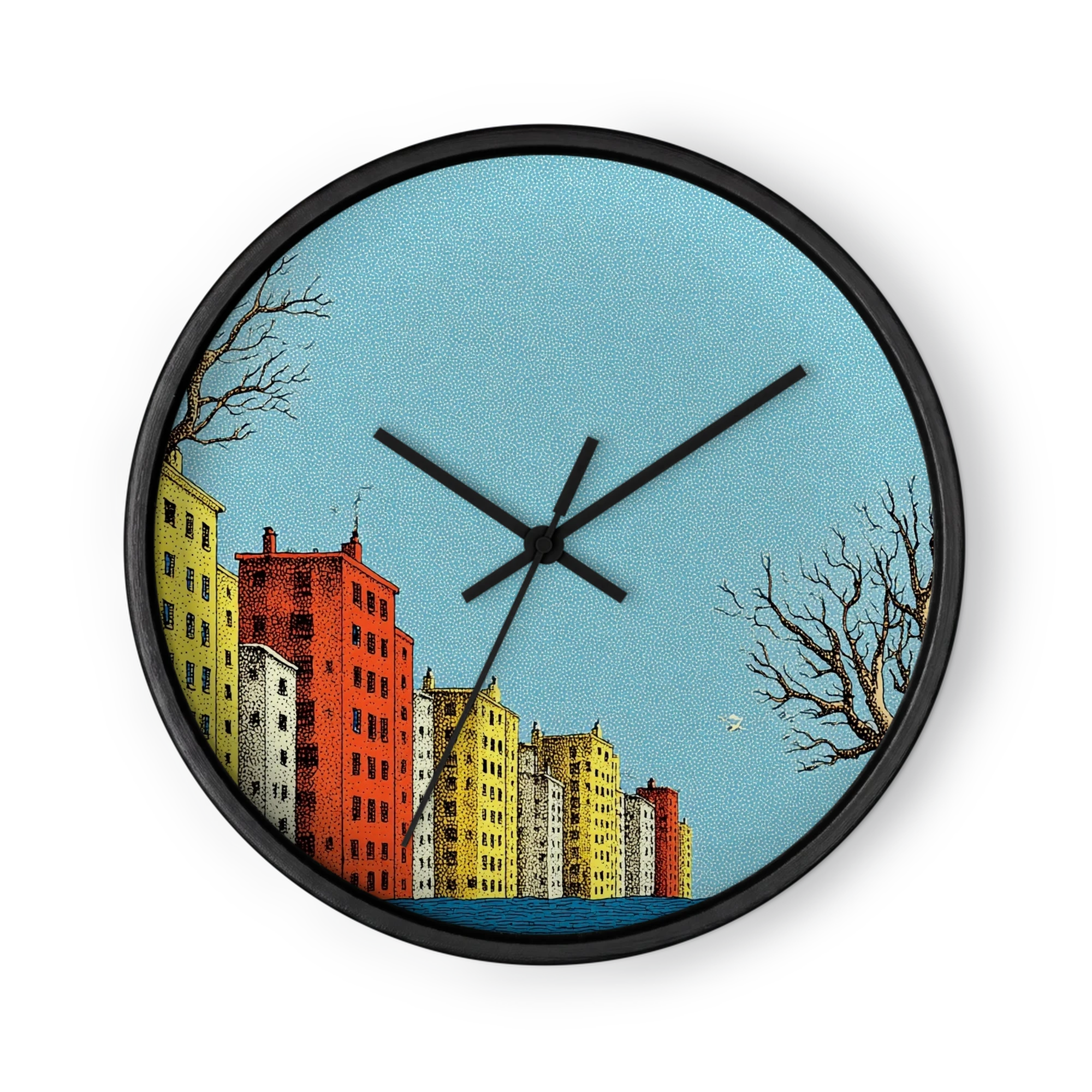 Urban Horizon in Blue